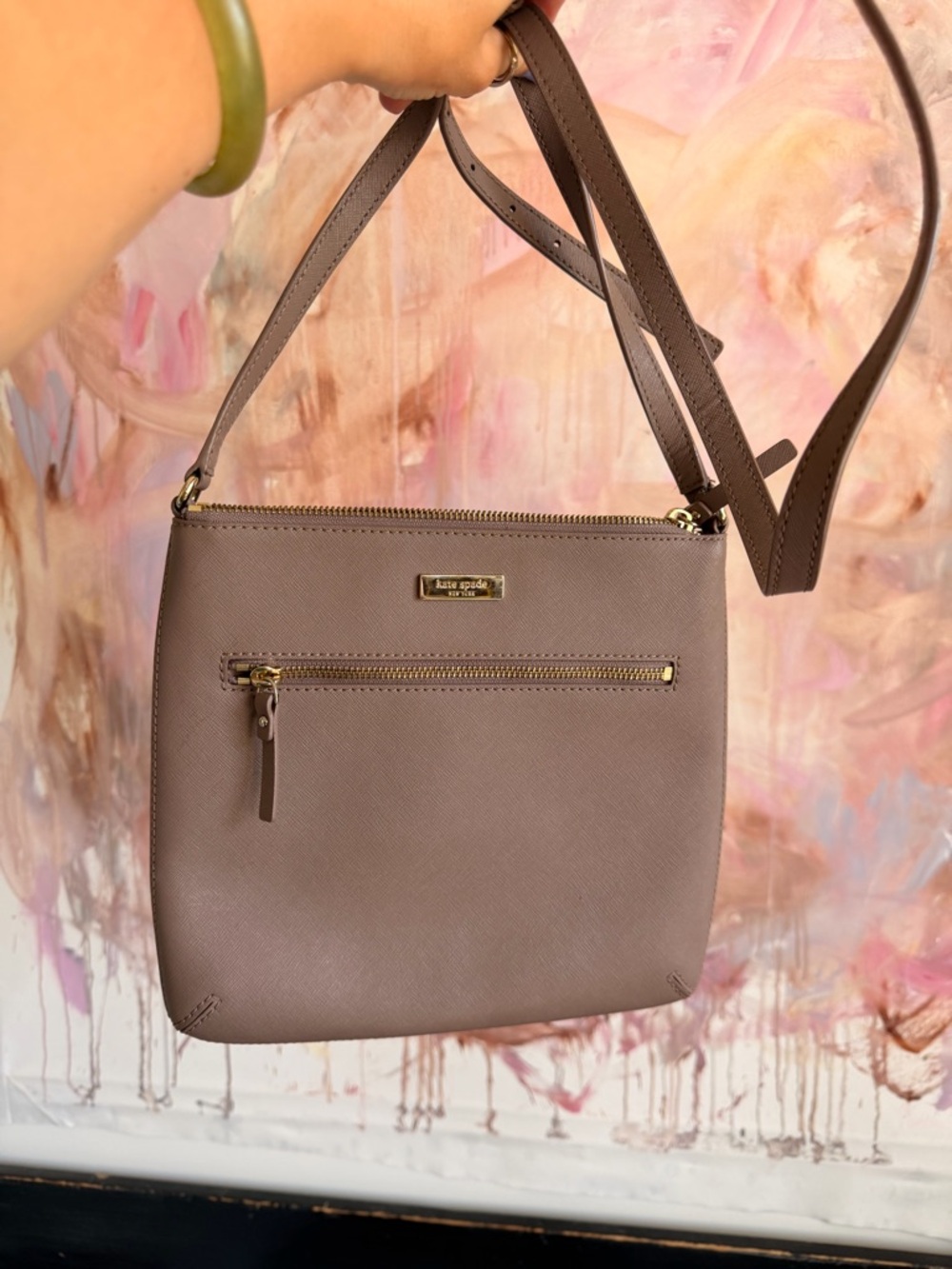 Kate Spade Mauve Crossbody Bag